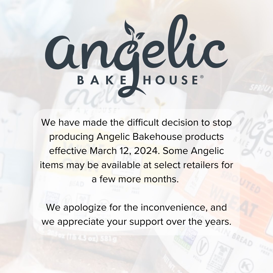We have made the difficult decision to stop producing Angelic products effective March 12, 2024. Some Angelic items may be available at select retailers for a few more months. We apologize for the inconvenience and appreciate your support over the years.